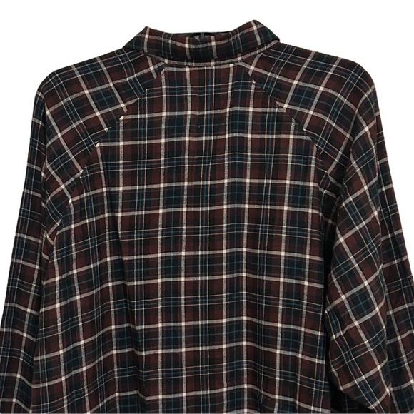 LEVI'S NWT Plaid Long Sleeve Harrison Raglan Button Down Shirt XL - Picture 8 of 16